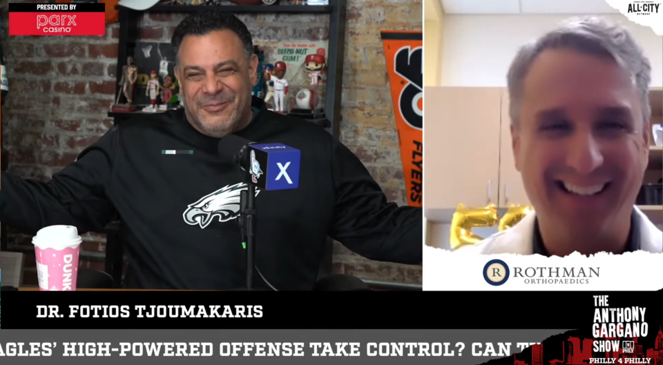 Recovering from Procedures on Both Shoulders: Rothman x PHLY - Dr. Fotios P. Tjoumakaris