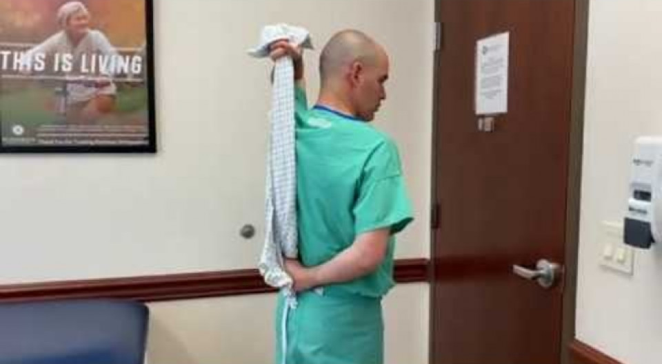 Shoulder Internal Rotation Stretch