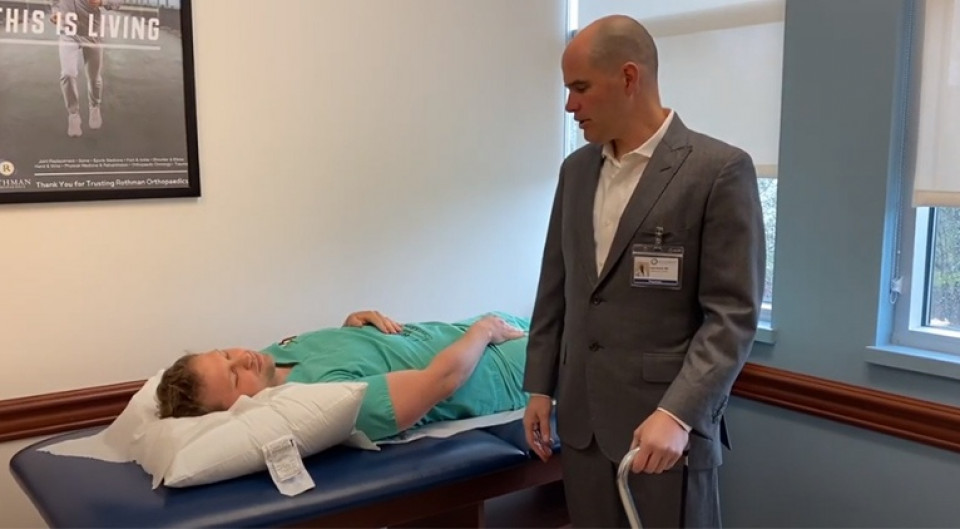 Shoulder Passive Range of Motion