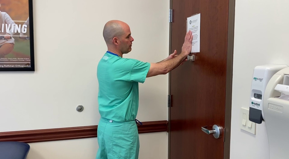 Shoulder External Rotation Stretch