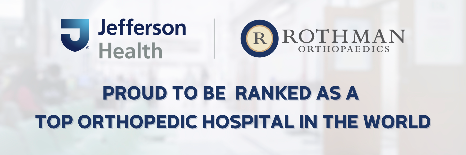 Rothman Orthopaedics at Jefferson Health Named a Top Specialty Hospital ...